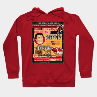 Great Outdoors Eating Contest Poster Ad Hoodie